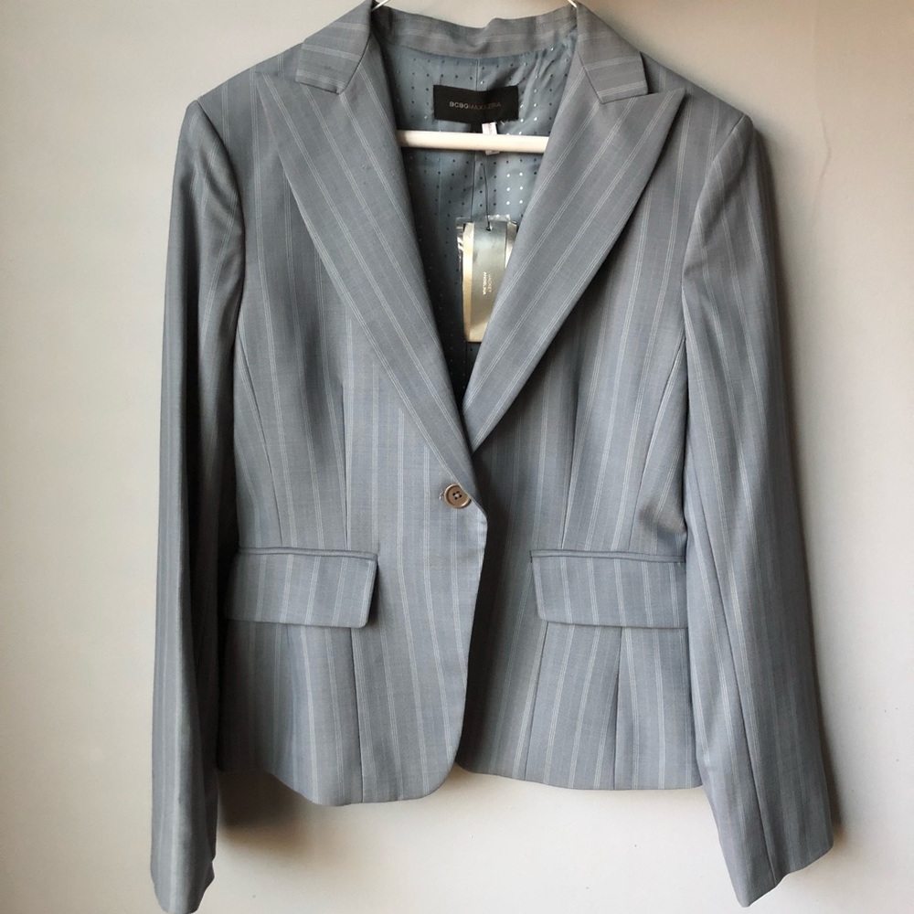 BCBG Maxazria Pinstripe Blazer Size Small
